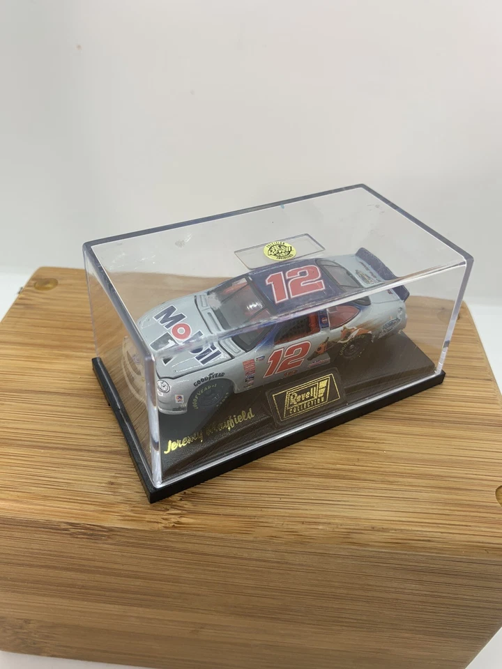 NASCAR 1999 #12 Jeremy Mayfield Mobil 1 DIE CAST  1/64 Replica By REVELL - Image 3 of 4