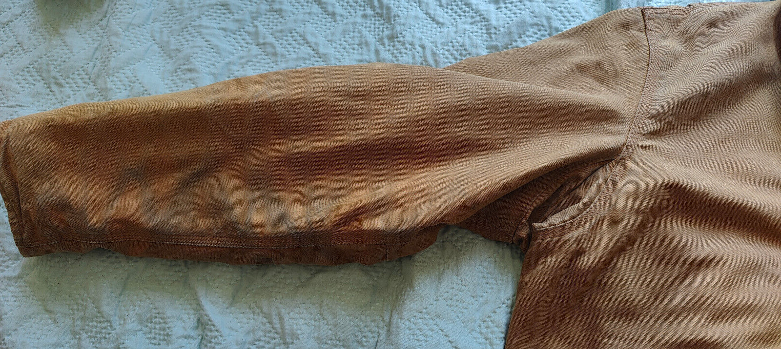 Vintage Carhartt Hooded Full Swing  Brown Workwear Jacket Size XL image 7