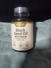 Black Seed Oil Capsules 100 Cold Pressed Immune Support, Detox Aid 60 Softgels