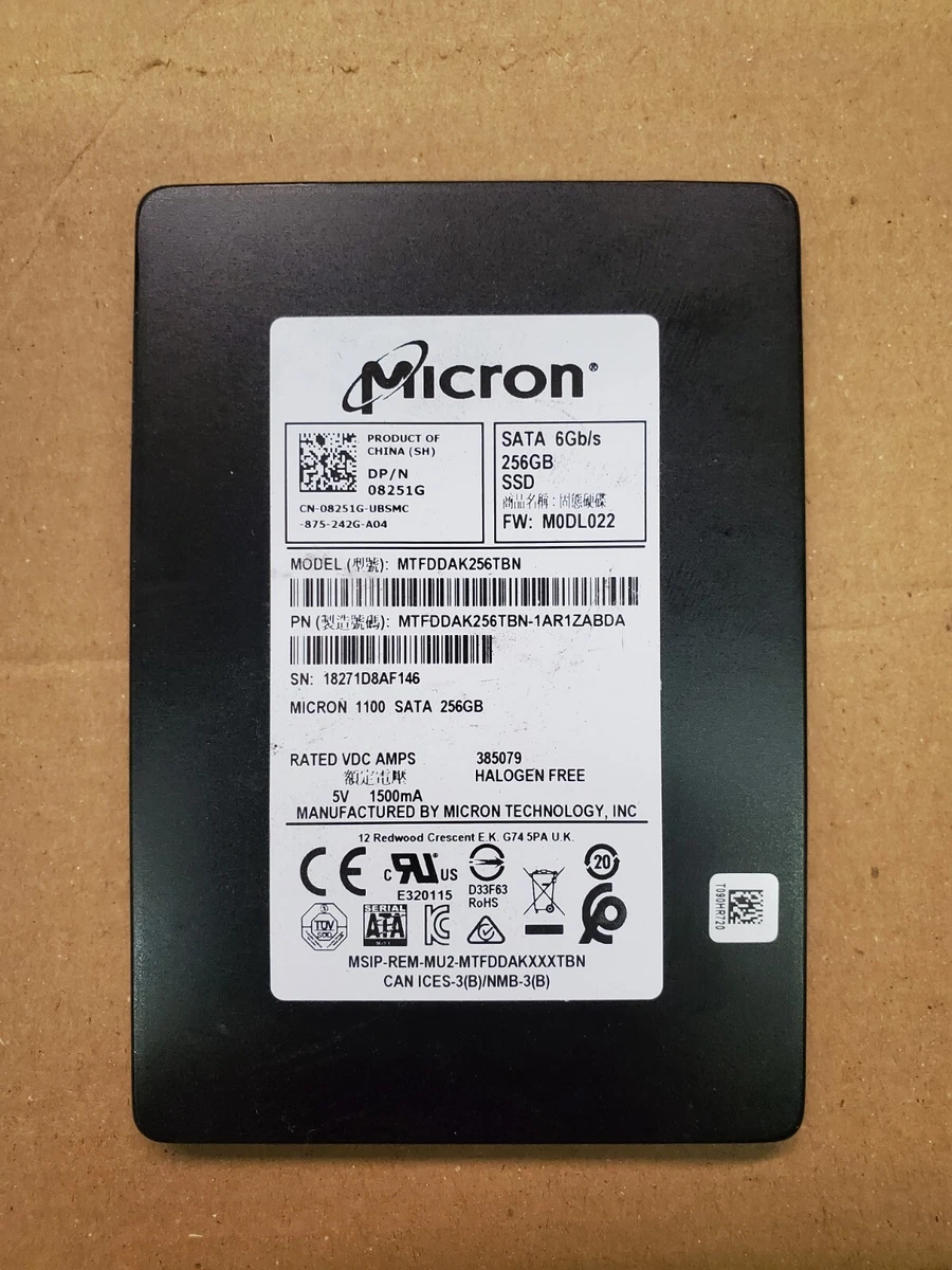 Micron 256 GB Solid State Drives for sale | eBay