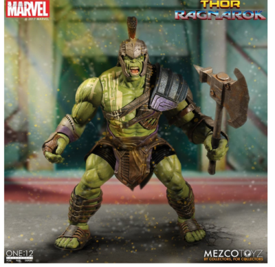 Mezco Toyz 1/12 Mravel Thor Ragnarok Hulk Action Figure Toy Model