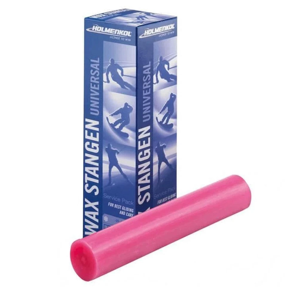 HOLMENKOL Universal Skiwachs 250g Alle Temperaturen Bügeln auf Ski und Snowboardwachs