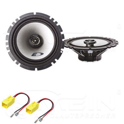 ALPINE LAUTSPRECHER für ALFA ROMEO 146 1995-2001 Front Heck 2-Wege 220W #ABM0