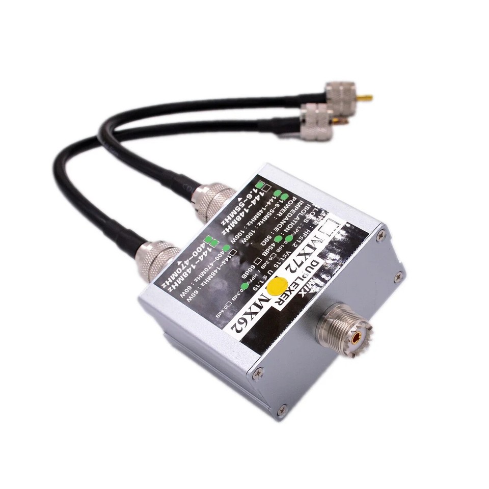 MX62 Antenna Duplexer VHF UHF Different Frequency Linear Combiner ...