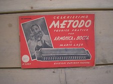 METODO TEORICO PRATICO PER ARMONICA A BOCCA DI MARIO LAGO EDIZIONI ZANIBON 1954