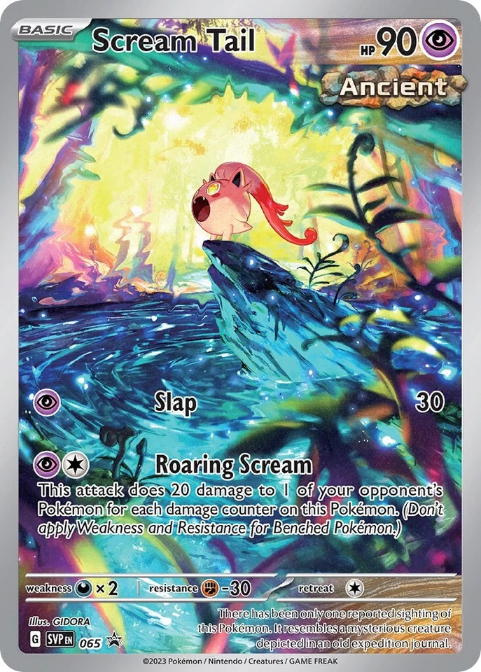 Scream Tail 065 Sv: Scarlet & Violet Promo Cards