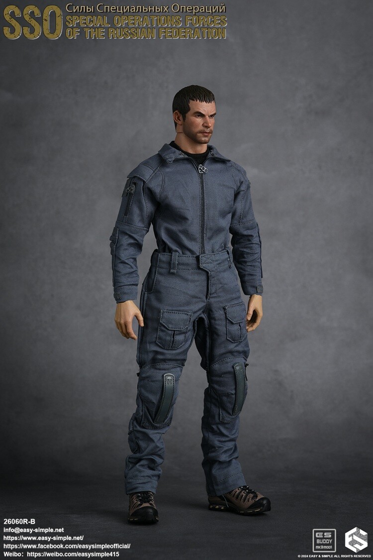 1/6 Scale EASY&SIMPLE 26060RB Russian Special Operations 1/6 Scale EASY&SIMPLE 26060RB Russian Special Operations
