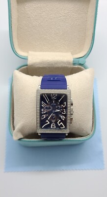Officina del tempo Agadir 1.08 ct Full Diamond Bezel Chronograph