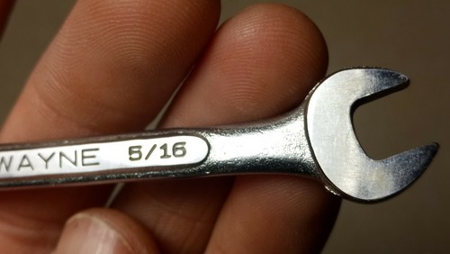 S-K WAYNE Hand Tools 1/4 open end 5/16 and 3/8 6pt Box/Open Wrenches - Bild 6 von 10