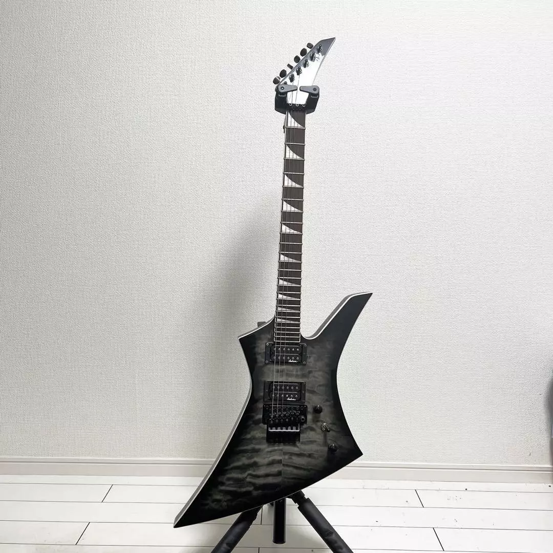 Jackson Electric Guitar Kelly Black Sunburst with Soft Case 24 frets from Japan