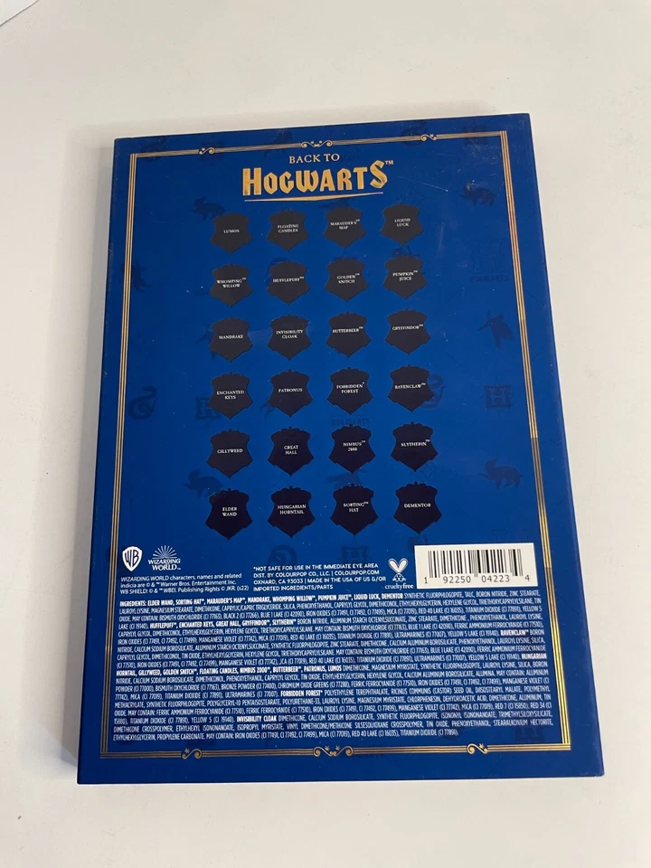 NEW❤ COLOURPOP Harry Potter Back To Hogwarts Eyeshadow Palette AUTHENTIC - Image 3 of 4