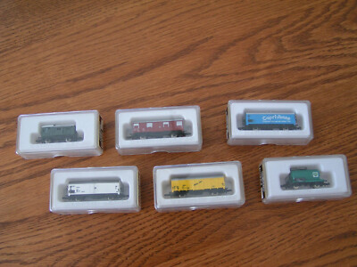 order L2♡ Z2♡ Marklin Mini Club Z Gauge Rail Cars #8609 8600 8605 8606 8633 8614