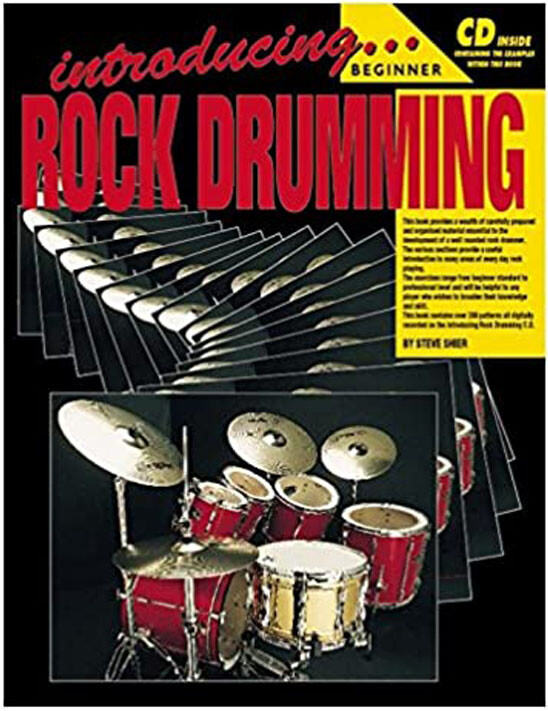Learn How To Play Drums - Introducing Rock Drumming - Tutor Music Book & CD - H8