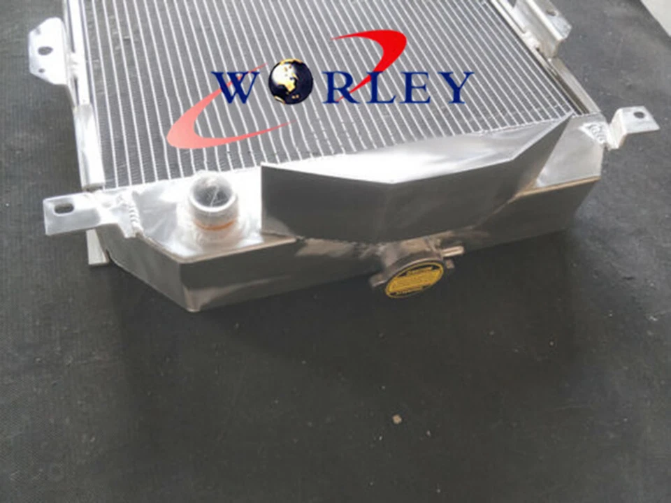 Radiador de aluminio 62 mm para 1953-1956 Austin Healey 100-4 MT 1953 1954 1955 1956 Foto 3 de 4