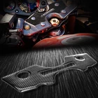 Handle Yoke Cover Protector Sticker Pad 99-07 Hayabusa GSX1300R GSXR Carbon Look