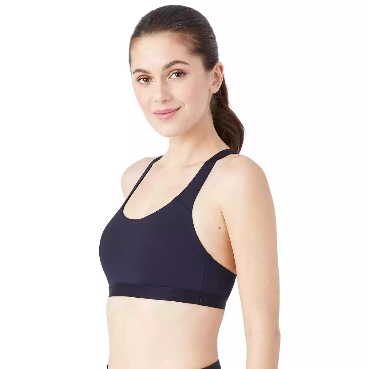 B.Tempt'd by Wacoal Women's Comfortably Crop Wireless Sports Bra