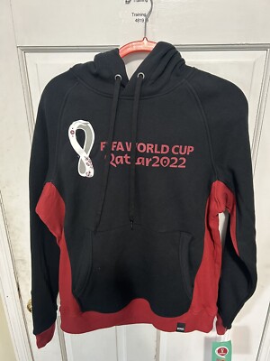 Fifa World Cup Qatar 2022 Mens Hoodie, Size M, Black, New World Cup $MSRP79 #3