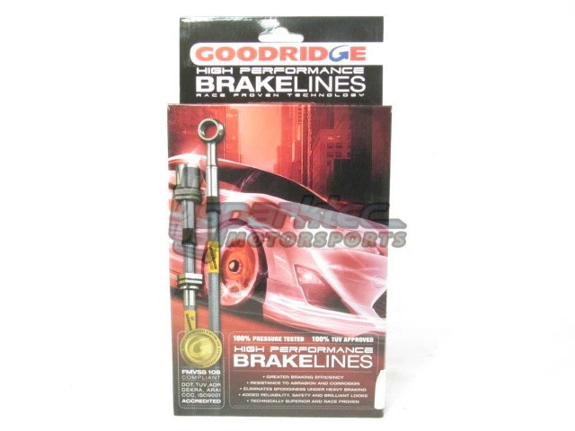 Kit de línea de freno de acero inoxidable Goodridge G-Stop para Subaru Impreza WRX 2015-2021 Foto 3 de 3