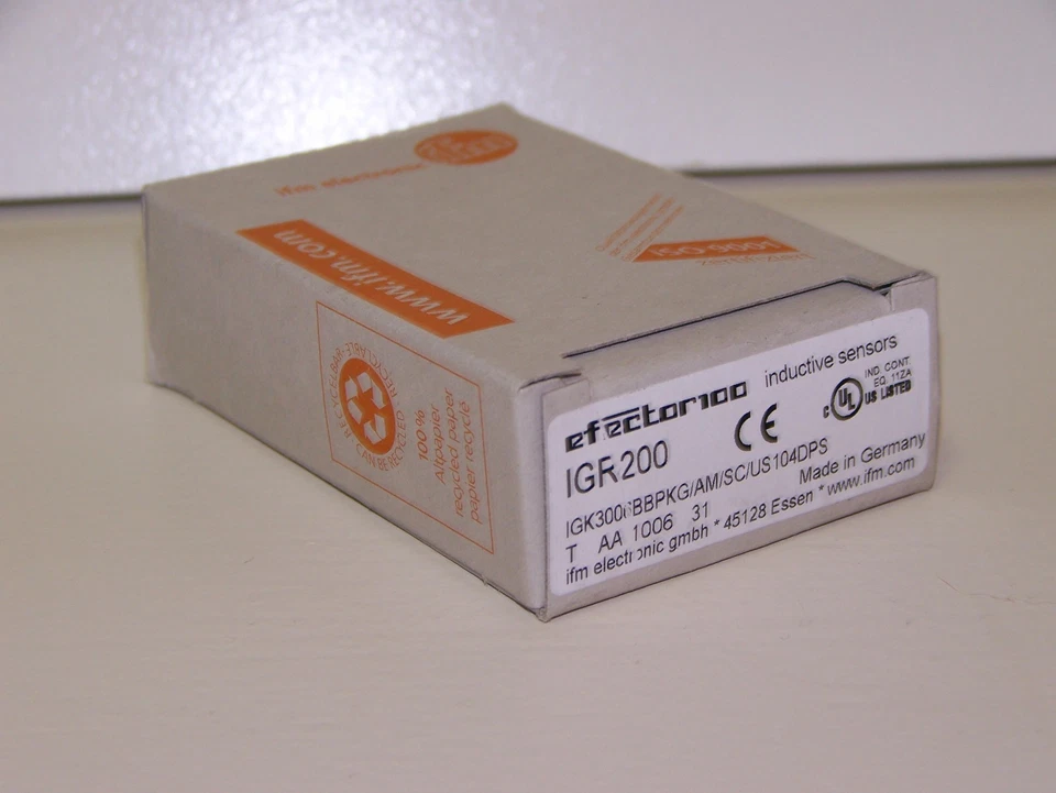 IFM IGR200 Efector Inductive Sensor NIB Kentucky NSFP - Image 2 of 3