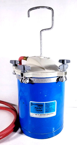 Intermatic Air Paint Tank PT798 2.5 Gal. Blue 50 psi Max Pressure