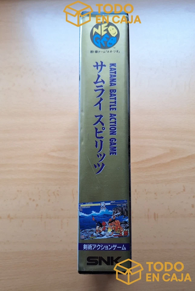 SAMURAI SPIRITS (Samurai Shodown) Neo Geo AES JAPAN (#118) Original SNK Cart '93 - Imagen 3 de 4