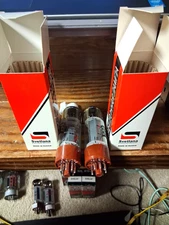 NEW OLD STOCK 2x Svetlana EL34  Pair / VACUUM Tubes