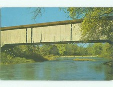 Unused Pre-1980 BRIDGE SCENE Rockville Indiana IN HQ9275@