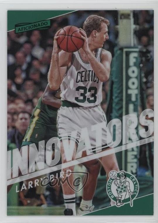 2016-17 Panini Aficionado Innovators Larry Bird #10 HOF 2w6