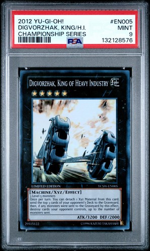 Digvorzhak, King of Heavy Industry [Ultra Rare] YCSW-EN005 YuGiOh Championship Series card price