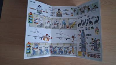 Safety Card: SOFIA / NASA / DLR - Boeing 747SP - neu