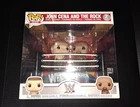 WWE Funko Pop John Cena vs The Rock Wrestlemania 28 2-Pack VAULTED Figure NEW
