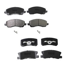Front and Rear Ceramic Brake Pads for Chrysler 200 Dodge Avenger Jeep Compass