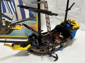 LEGO LEGOLAND Caribbean Clipper 6274 In 1989 Used Retired W/Manual & Box