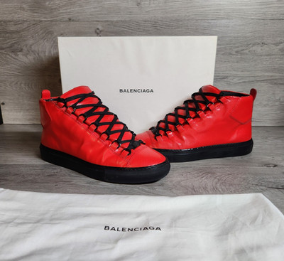Balenciaga Arena High Red Black Men 40 US 7.5 341763 WANMO 6415 | eBay