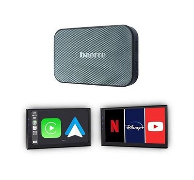 AI Box - Wireless Carplay & Android Auto Adapter, Streaming Device With Netflix,