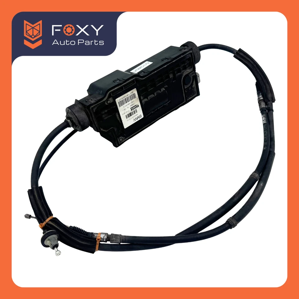 09-15 BMW 750i F01 02 Actuador electrónico de freno de estacionamiento de emergencia con cable OEM Foto 3 de 4