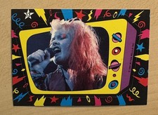 Cyndi Lauper 1985 Topps Sticker Card 13