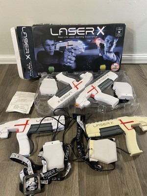 Laser X Double Blasters 2 Players Real-Life Laser Tag Gaming Experience