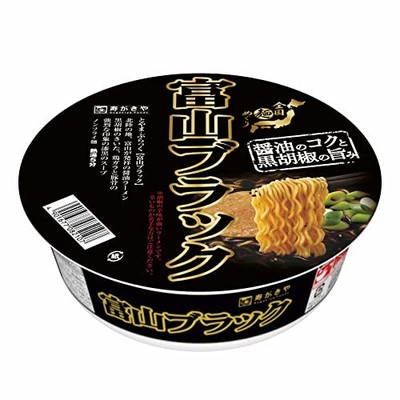 Sugakiya Nationwide Noodle Tour TOYAMA BLACK Ramen 108g × 12 Packungen