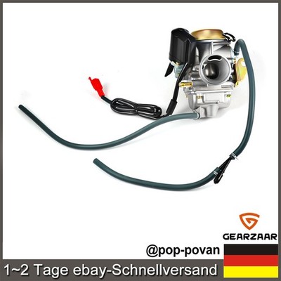 Vergaser 24mm komplett für LML Star 4 Bj 2013-2015 6,8 kW / 9,2 PS mit E-Choke