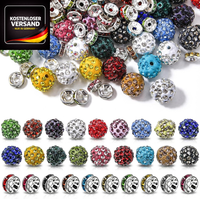 250STK 8/12Mm Perlen FüR Stifte, Acryl Strassperlen Zum AuffäDeln, Kaugummiperle