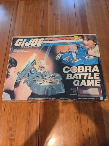 Vintage GI Joe Cobra Battle Game, Mostly complete, Nice shape!