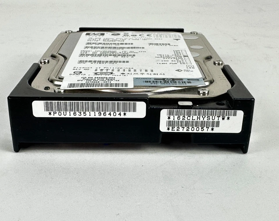 HP 36.4GB SCSI 15K LFF 3.5 HDD Hard Drive 365699-004 Ultra320 U320 NHP - Image 4 of 4