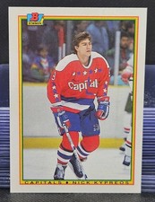 90-91 Topps Bowman Nick Kypreos Rookie 🚨🚨🚨 Washington Capitals 