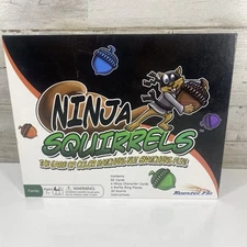 Ninja Squirrels Color Matching Board Game Rooster Fin 2016 Complete