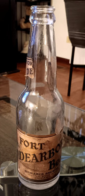 Fort Dearborn Bear Bottle - Bismark Brewing Co. Bottle Beer Division - Chicago