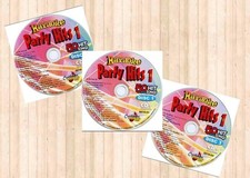 CHARTBUSTER PARTY HITS VOL 1 3 CDG DISCS KARAOKE SET 5010 CDS OLDIES POP ROCK