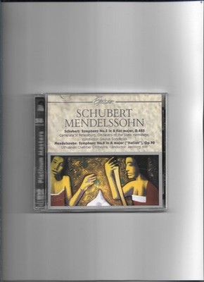 Schubert & Mendelssohn; Camerata S, Italian / Symphony 4, CD