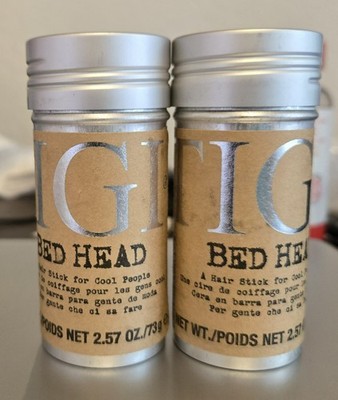 BedHead TIGI Hair Wax Stick Styling Definition Hold Humidity Resistant 2.57 2PK
