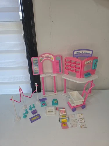 Vintage Barbie So Much to Do Post Office Playset 1990s Mattel Incomplete